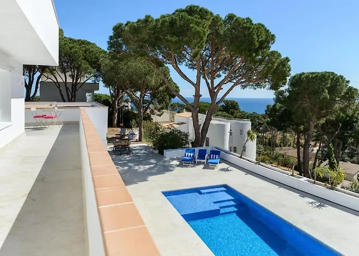 Luxury Costa Brava In Playa De Aro Sea Views Villa Calonge (Catalonia)